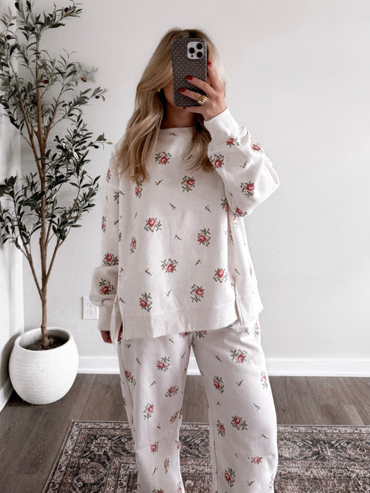 Winter Rosewood Sweat Set