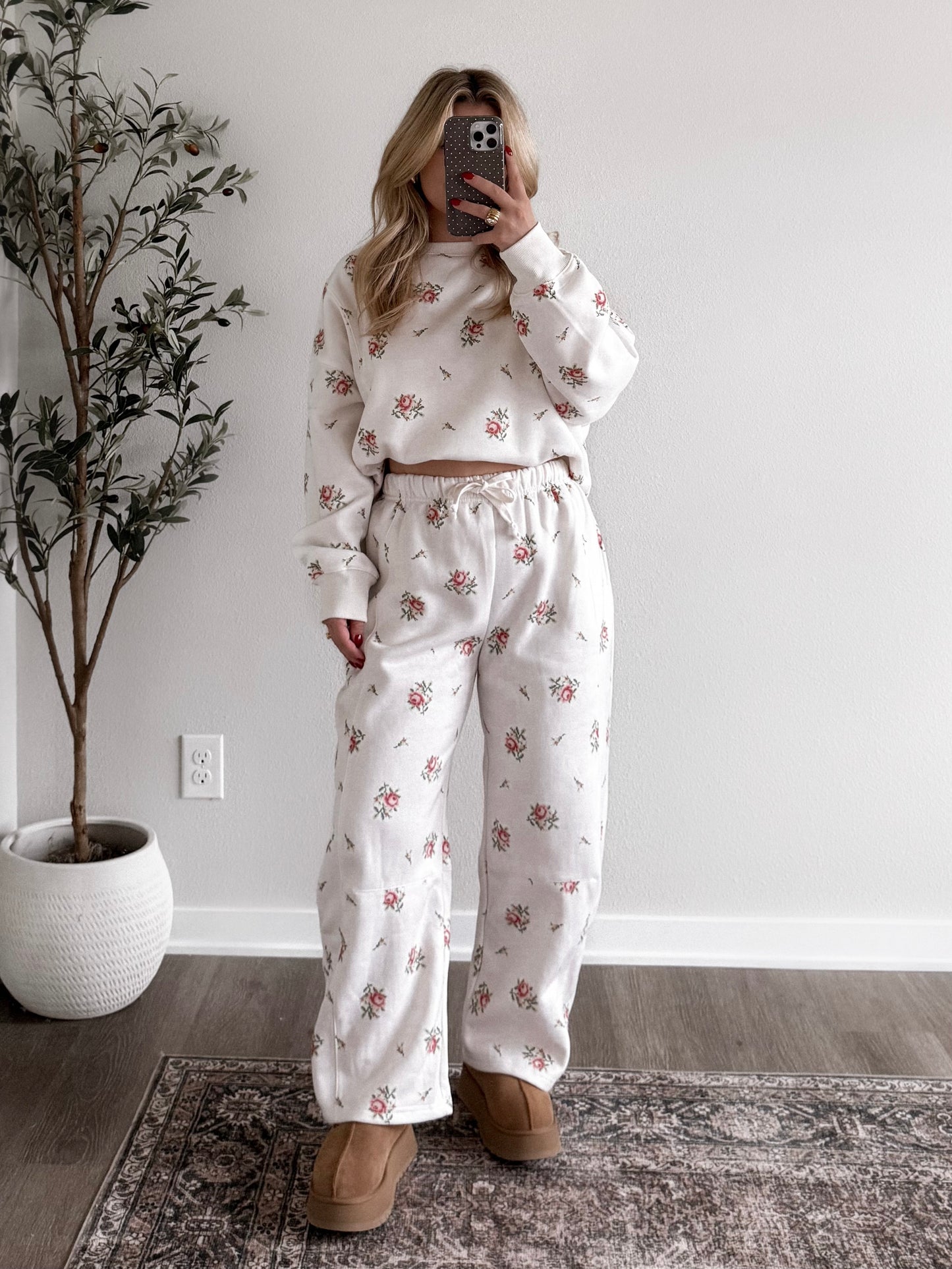 Winter Rosewood Sweat Set