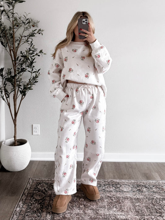 Winter Rosewood Sweat Set