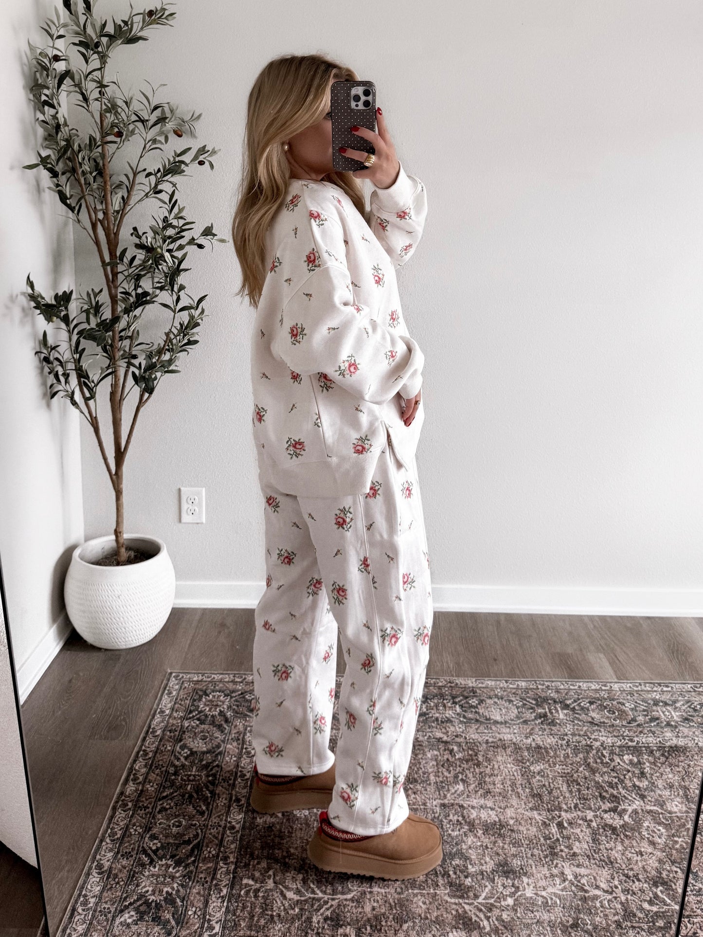 Winter Rosewood Sweat Set