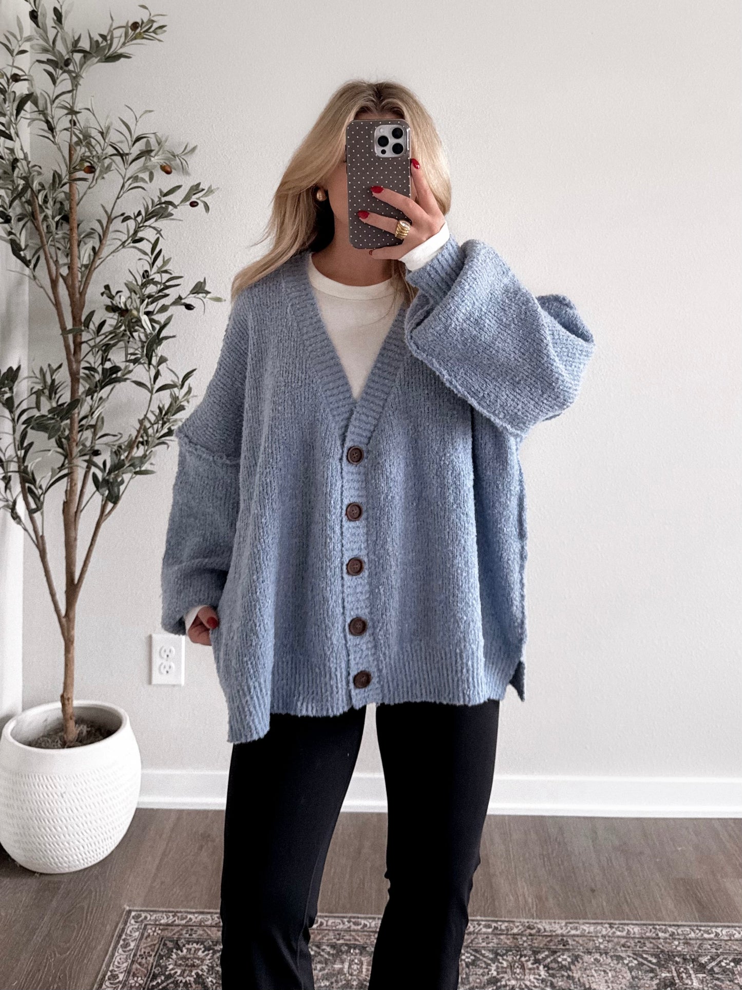 Cloudscape Oversized Cardigan
