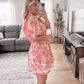 Anastasia Floral Lace Dress Final Sale