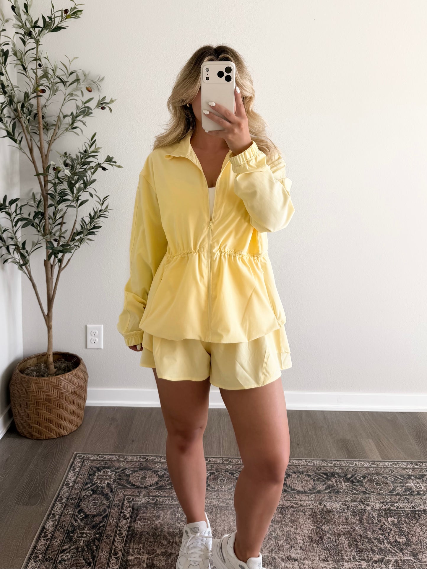 Slow Pace Active Jacket / Yellow