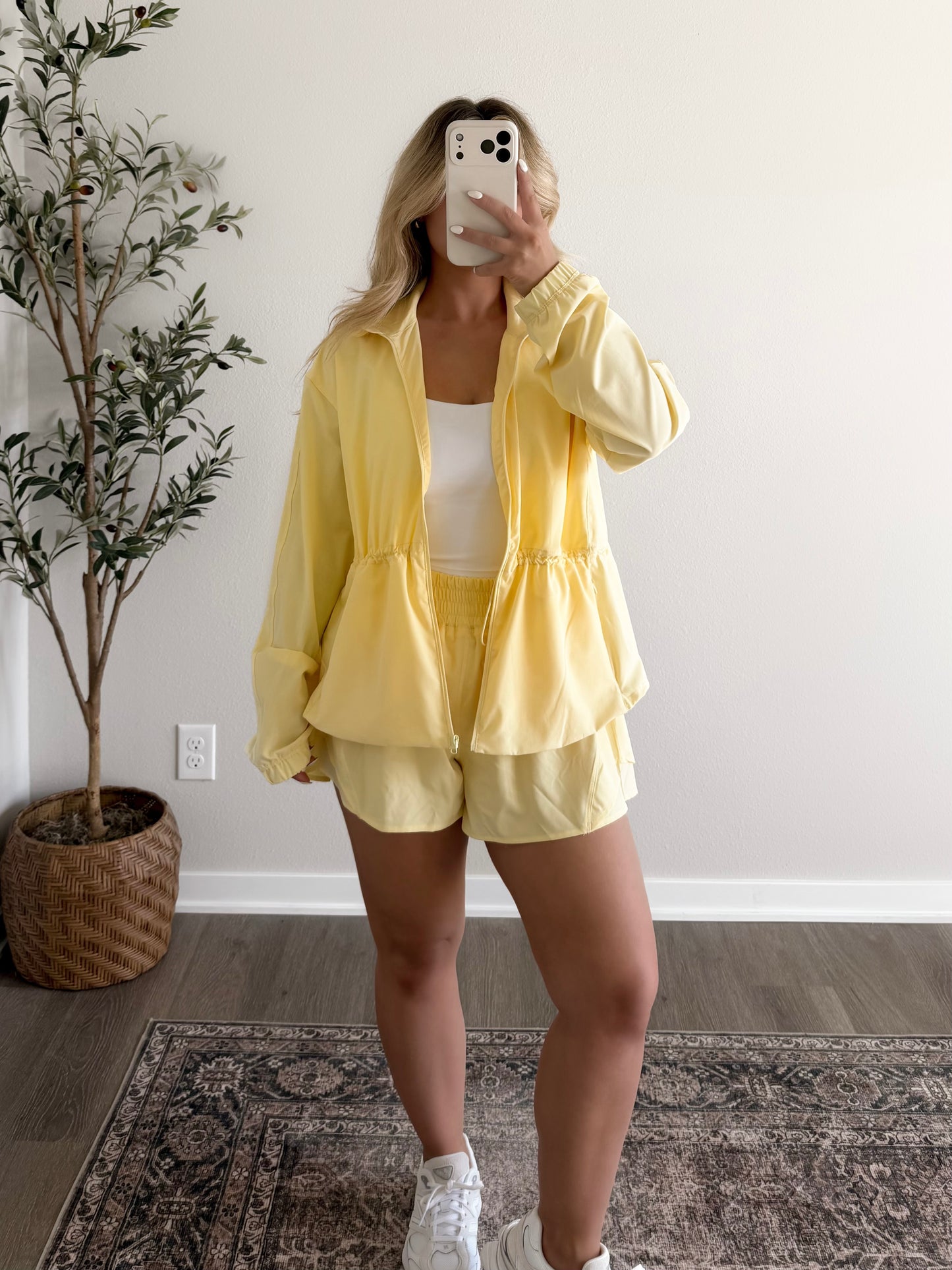 Slow Pace Active Jacket / Yellow