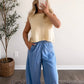 Lemon Meringue Knit Top