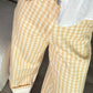 Honey Butter Gingham Pant