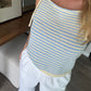 Blueberry Lemonade Knit Tank