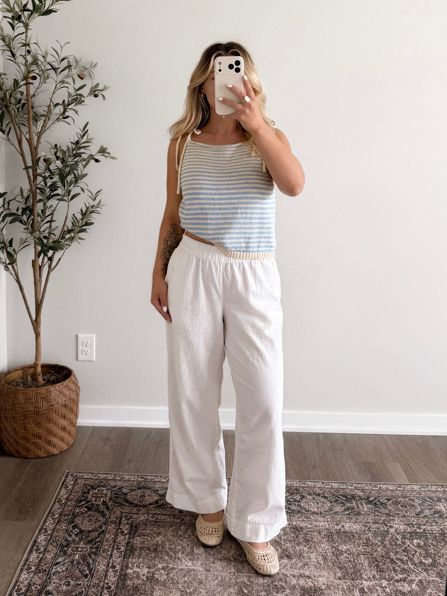 Blueberry Lemonade Knit Tank