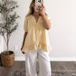 Lemon Sugar Gingham Top