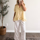 Lemon Sugar Gingham Top
