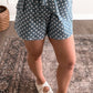 Dotty Gal Halter Short Set