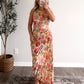 Florence Floral One Shoulder Derss