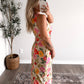 Florence Floral One Shoulder Derss