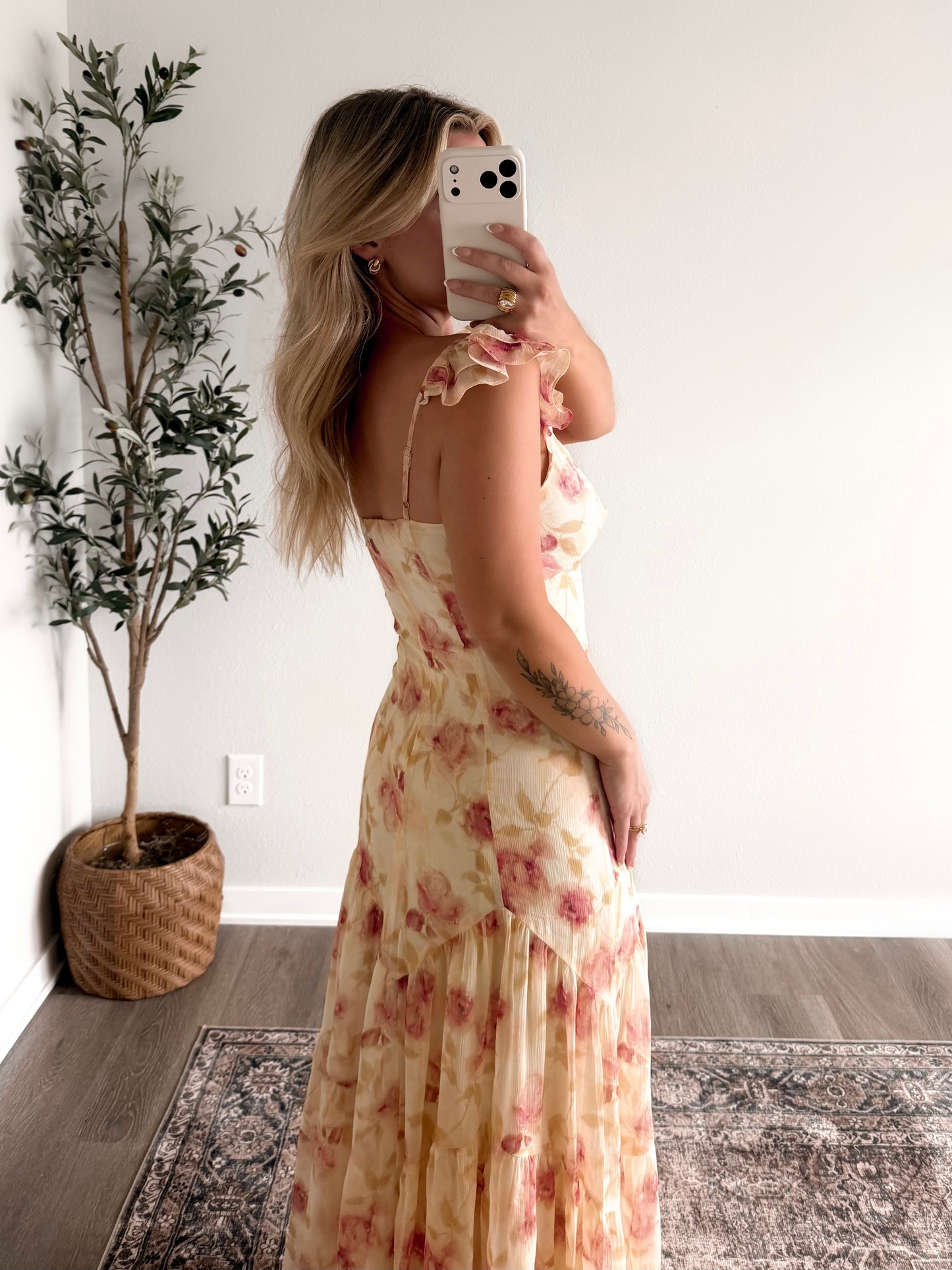 Toast to Love Floral Maxi Dress
