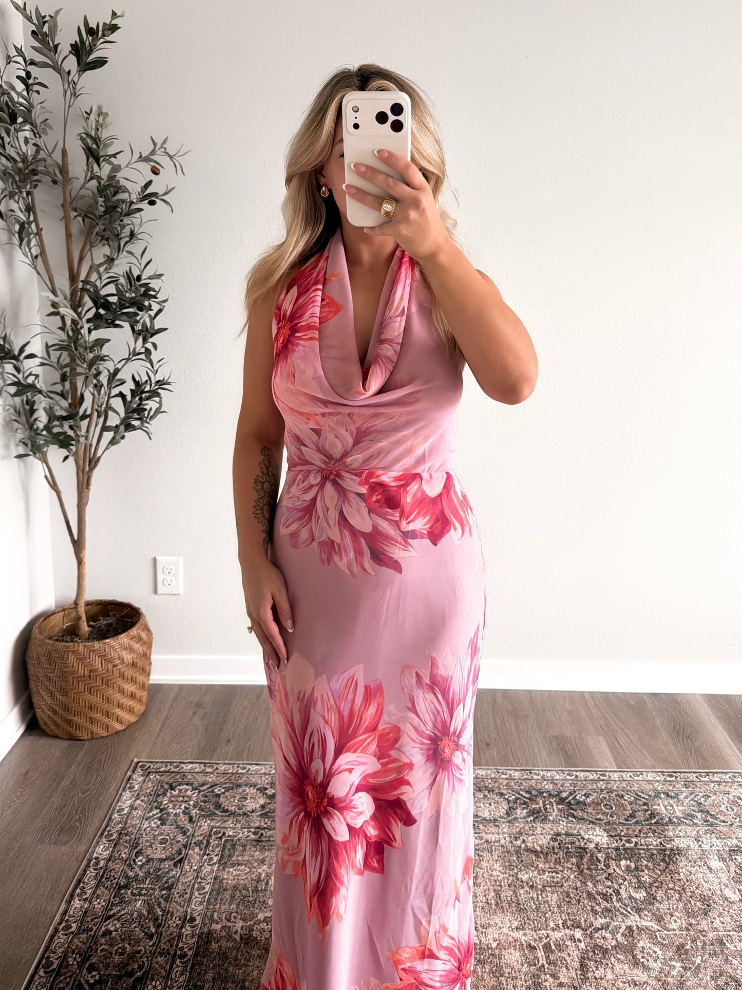Destination I Do Floral Maxi Dress