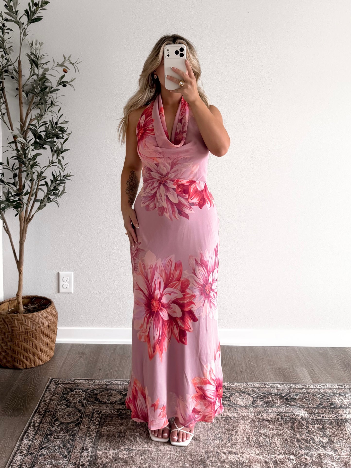Destination I Do Floral Maxi Dress