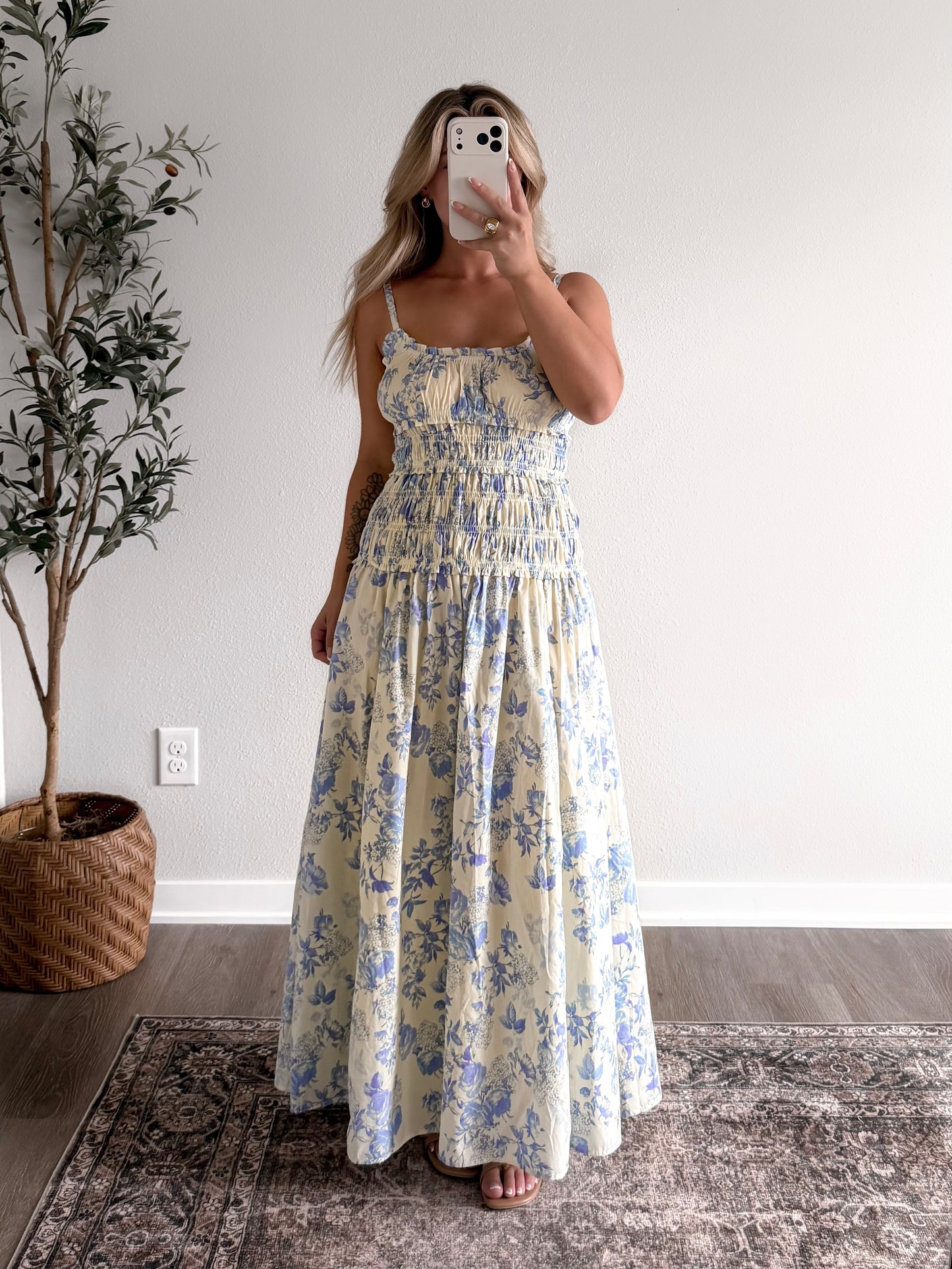 Garden Party Floral Maxi Dress