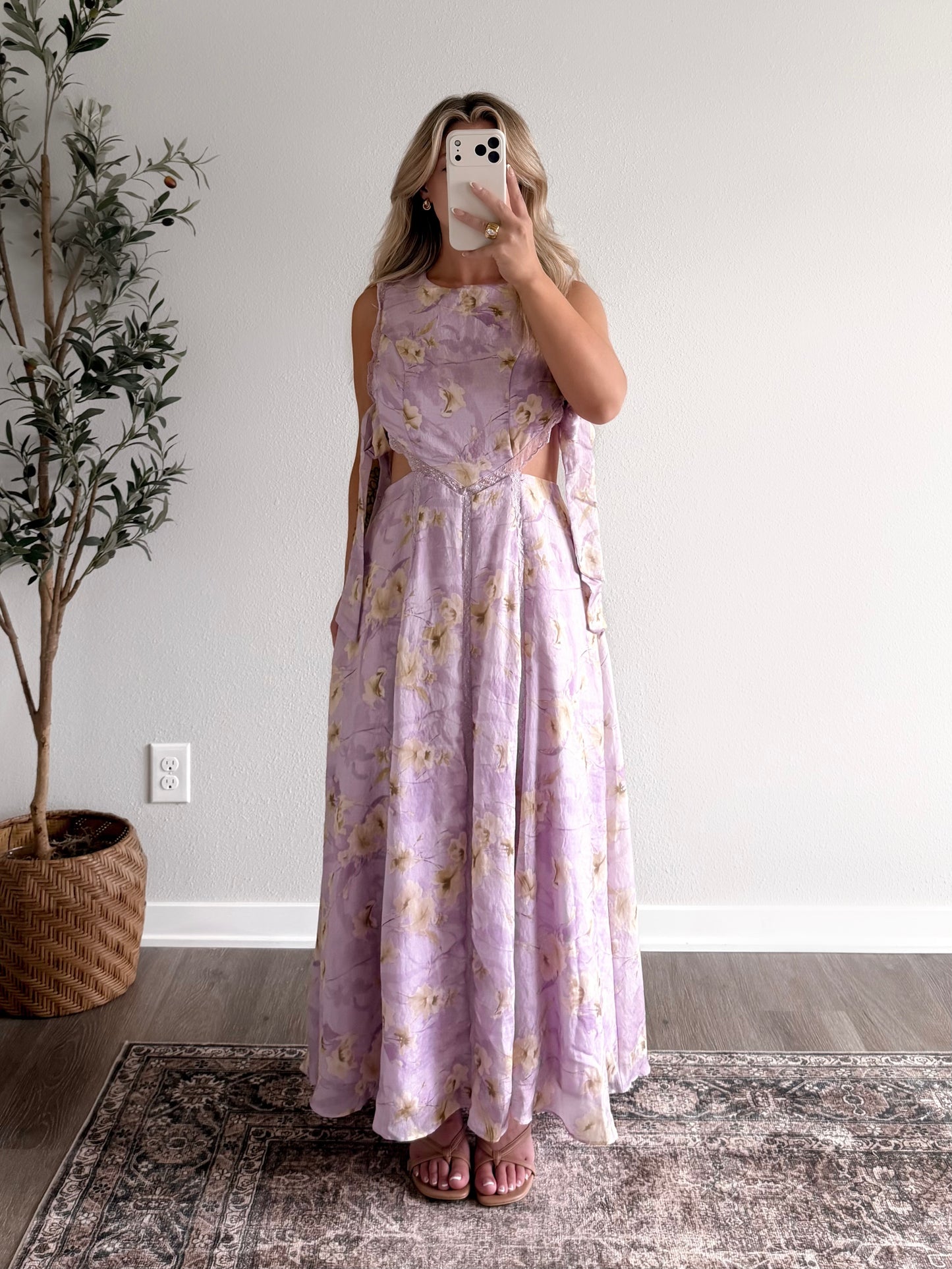 Petals & Promises Floral Maxi Dress