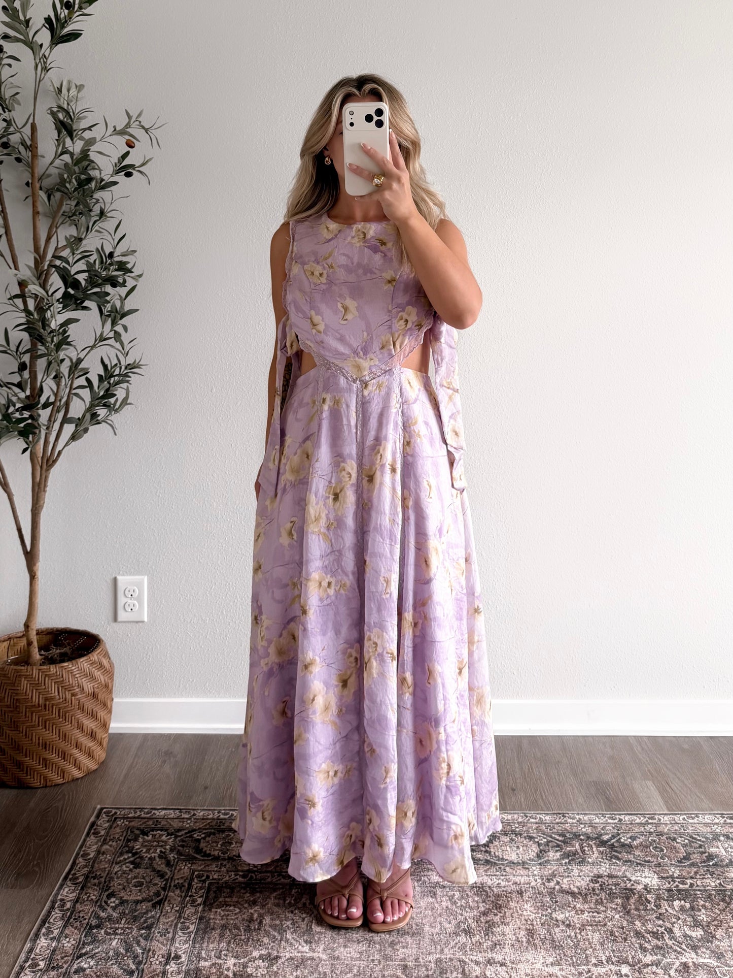 Petals & Promises Floral Maxi Dress