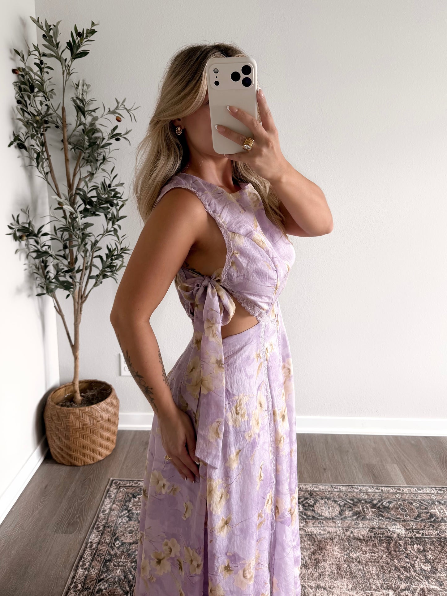 Petals & Promises Floral Maxi Dress