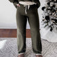 Cabin Getaway Wide Leg Knit Pant