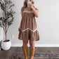 Finch Striped Babydoll Dress