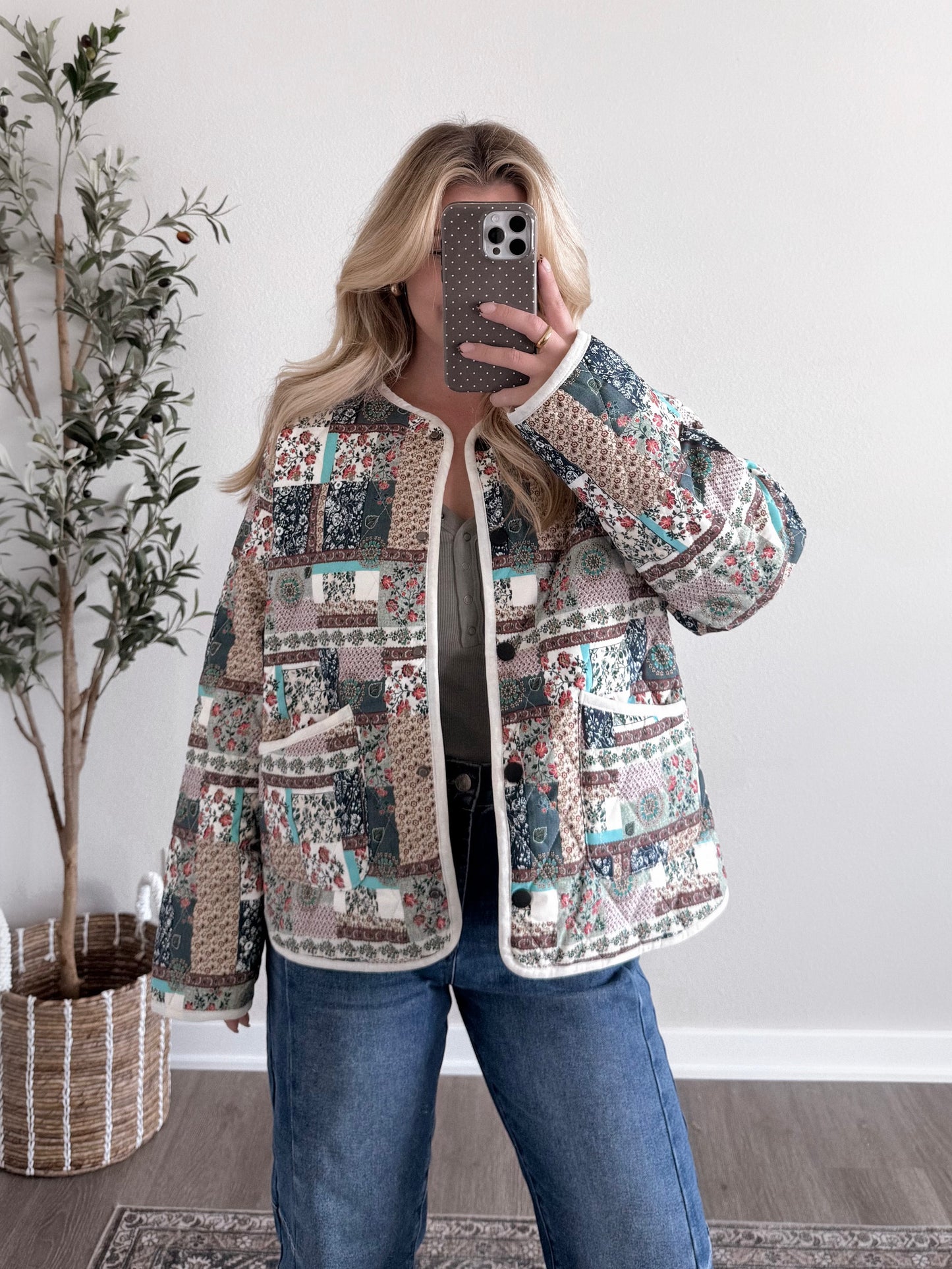 Clove Meadow Quilted Jacket