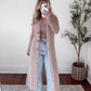 Beige Open Knit Cardigan