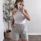 Meet At The Beach Cotton Shorts
