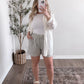 Meet At The Beach Cotton Shorts
