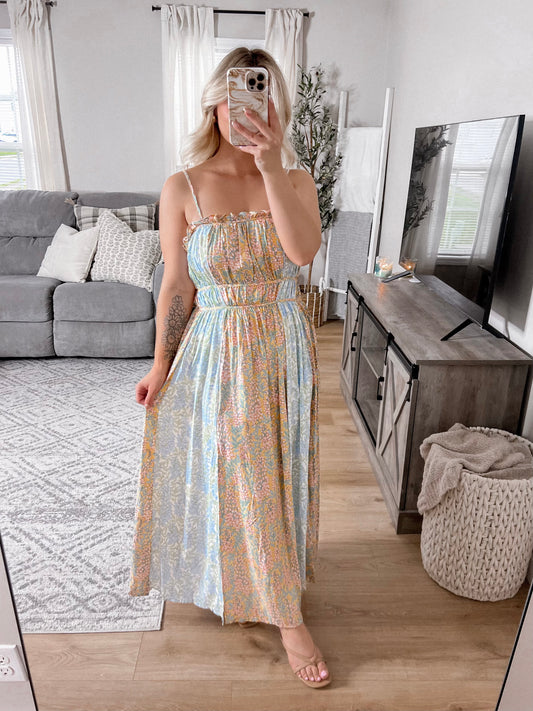 Fresca Floral Midi Dress