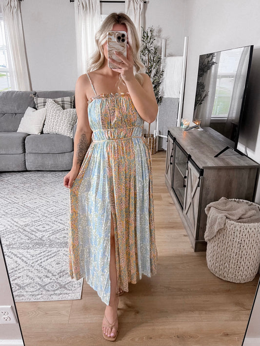 Fresca Floral Midi Dress