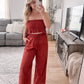 Lighthouse Strapless Pant Set