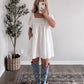 Dolly Eyelet Babydoll Dress (est ship date 8.07)