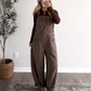 All Fall Barrel Overalls / Cocoa (new color coming soon)