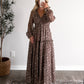 Forever Autumn Floral Maxi Dress