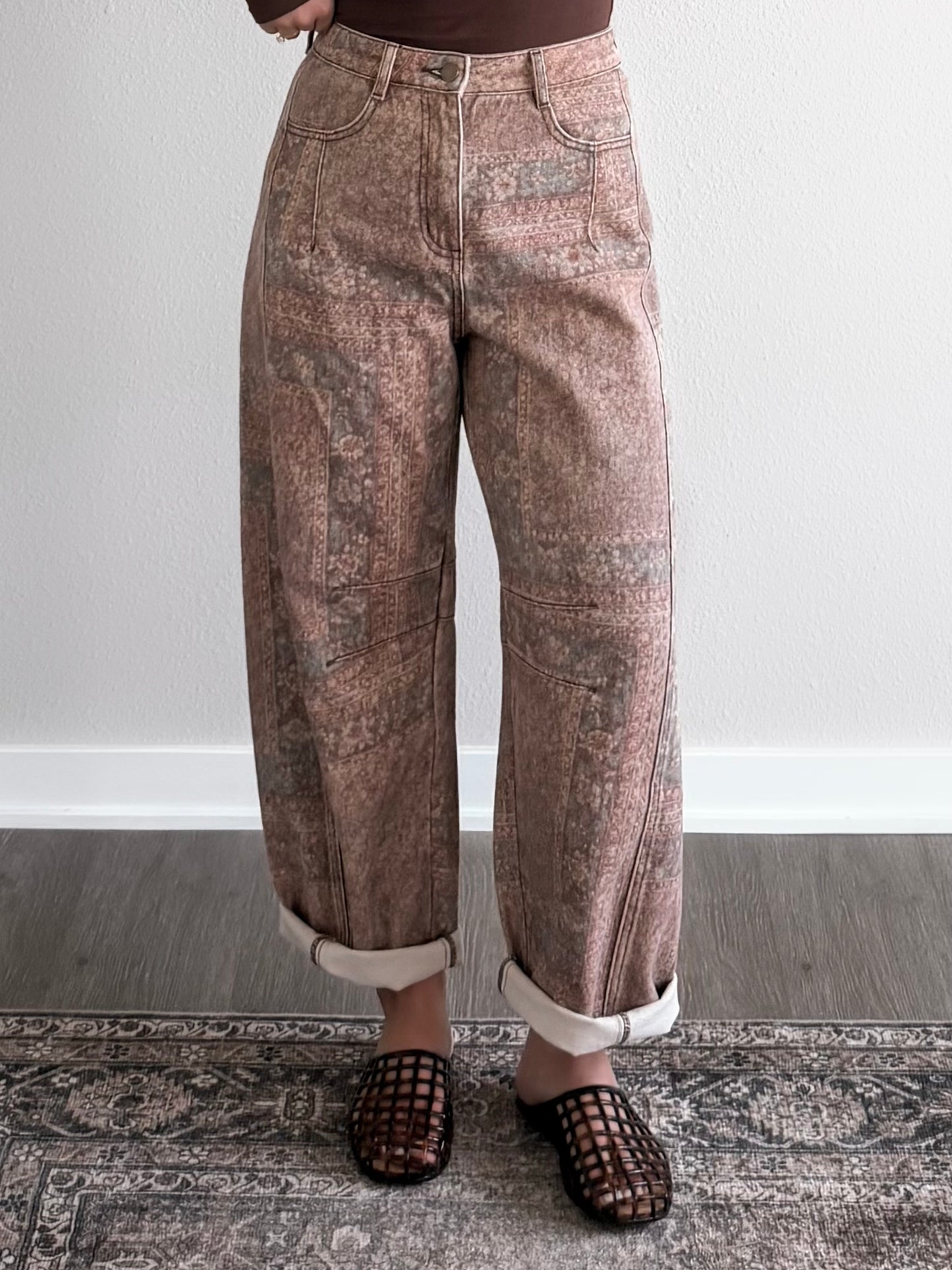 Antique Market Barrel Pant