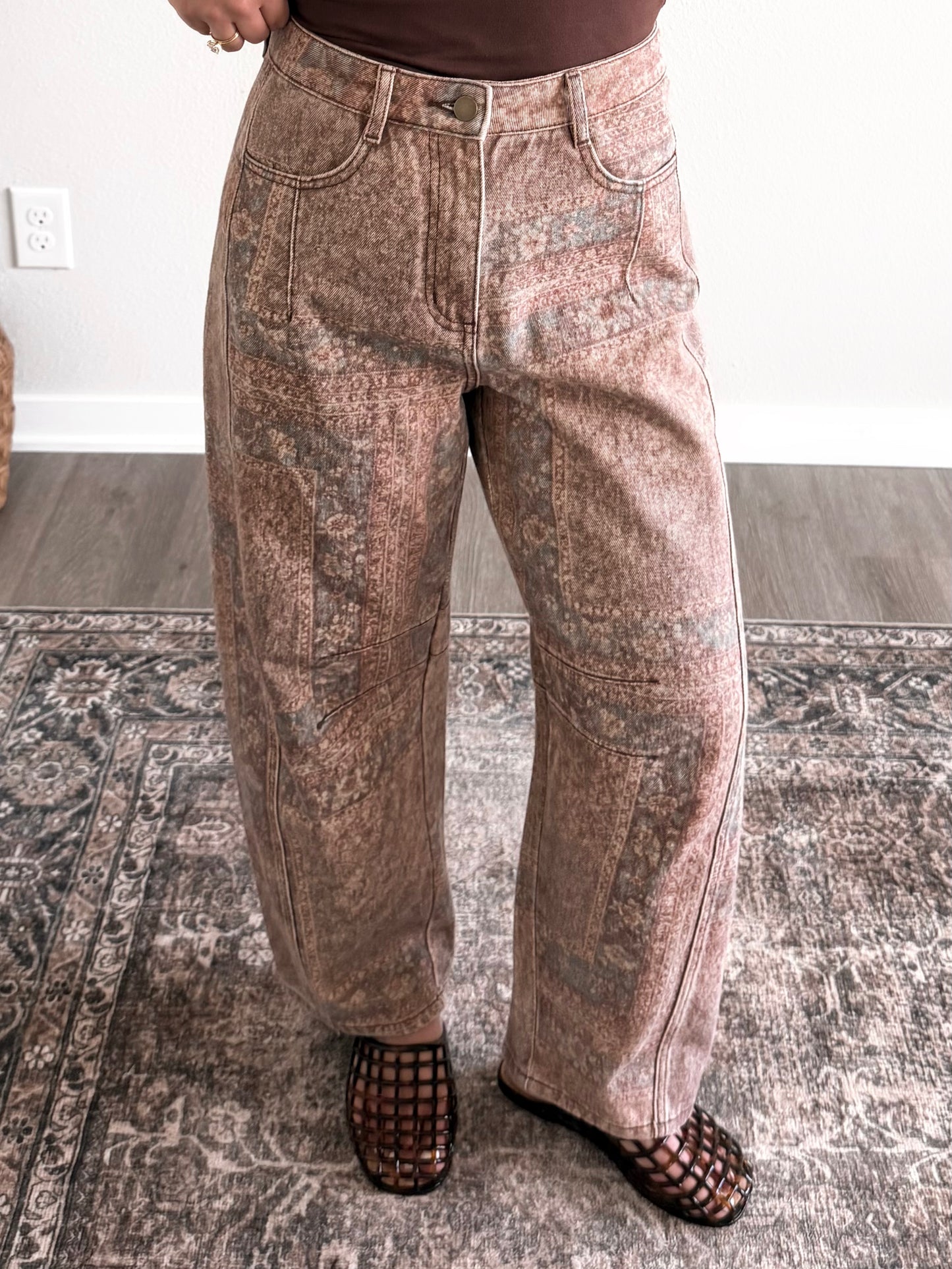 Antique Market Barrel Pant