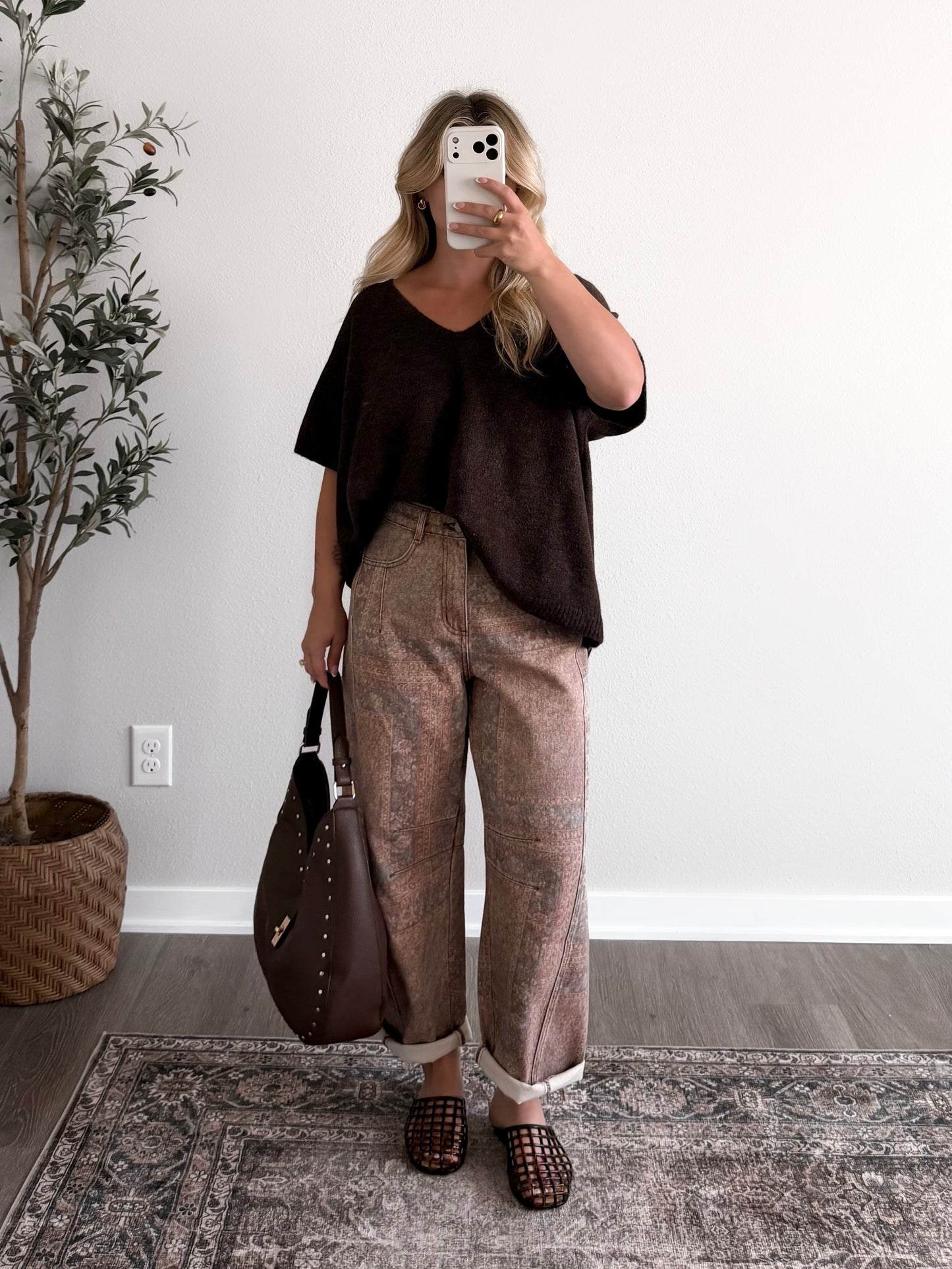 Antique Market Barrel Pant