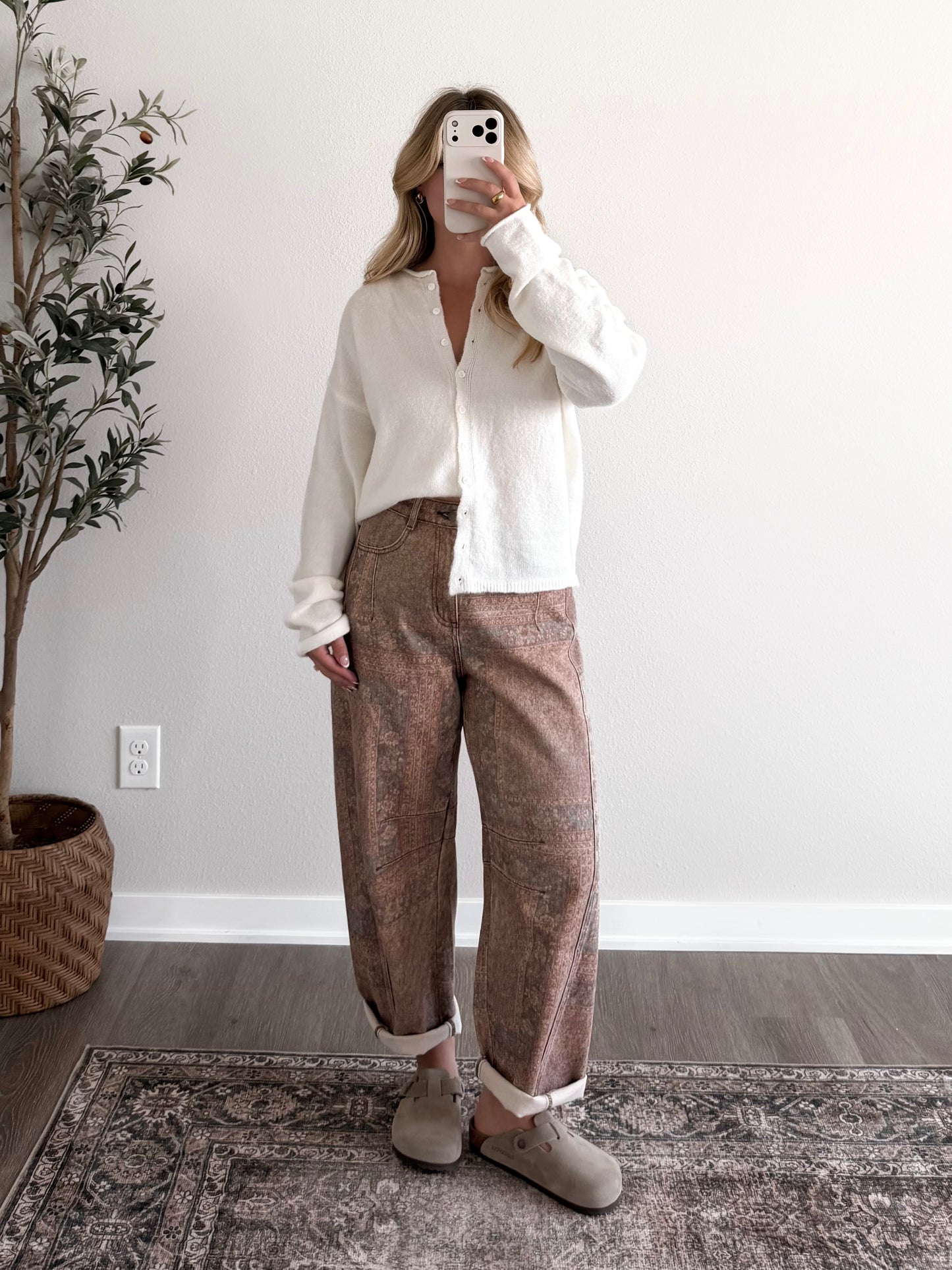 Antique Market Barrel Pant
