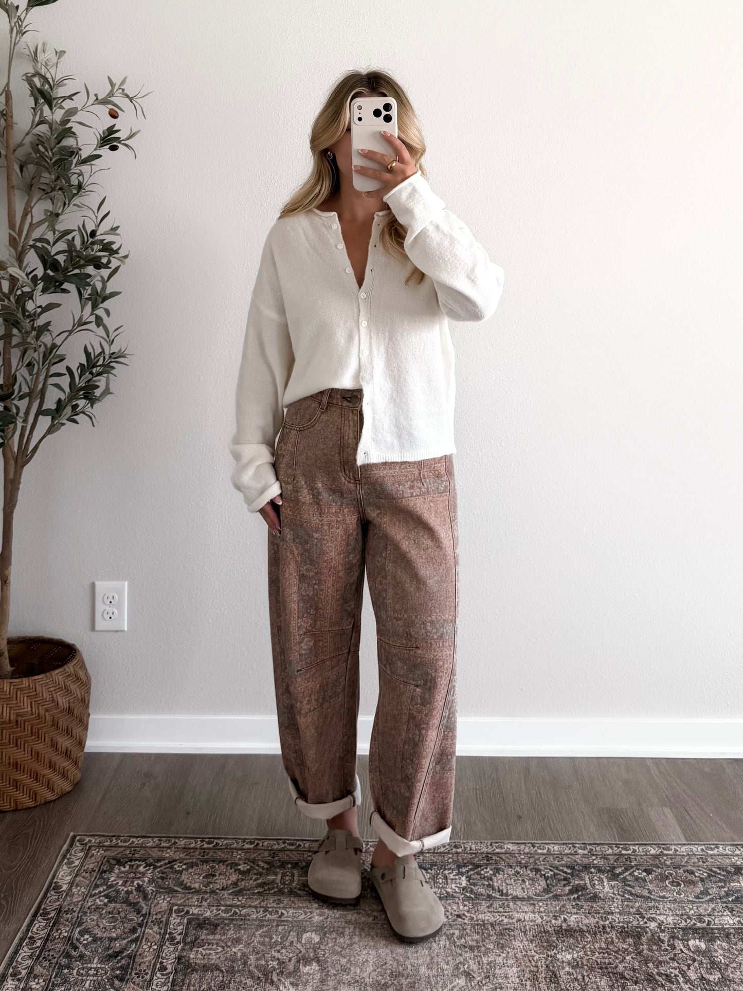 Antique Market Barrel Pant