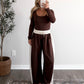 Scuba On Repeat Lounge Barrel Pant (Restocking 7.27)