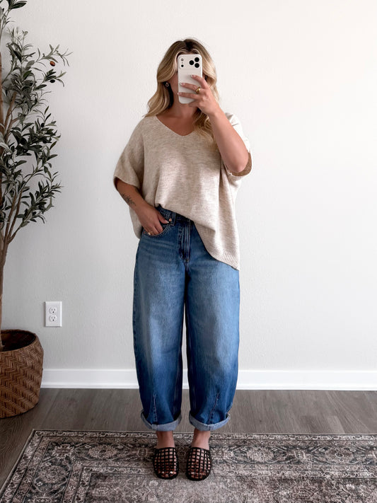 Everyday Favorite Knit Top / Oat