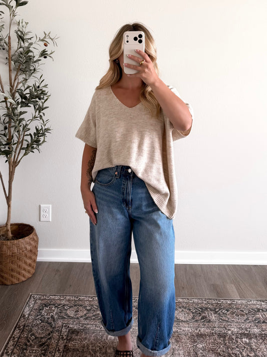 Everyday Favorite Knit Top / Oat