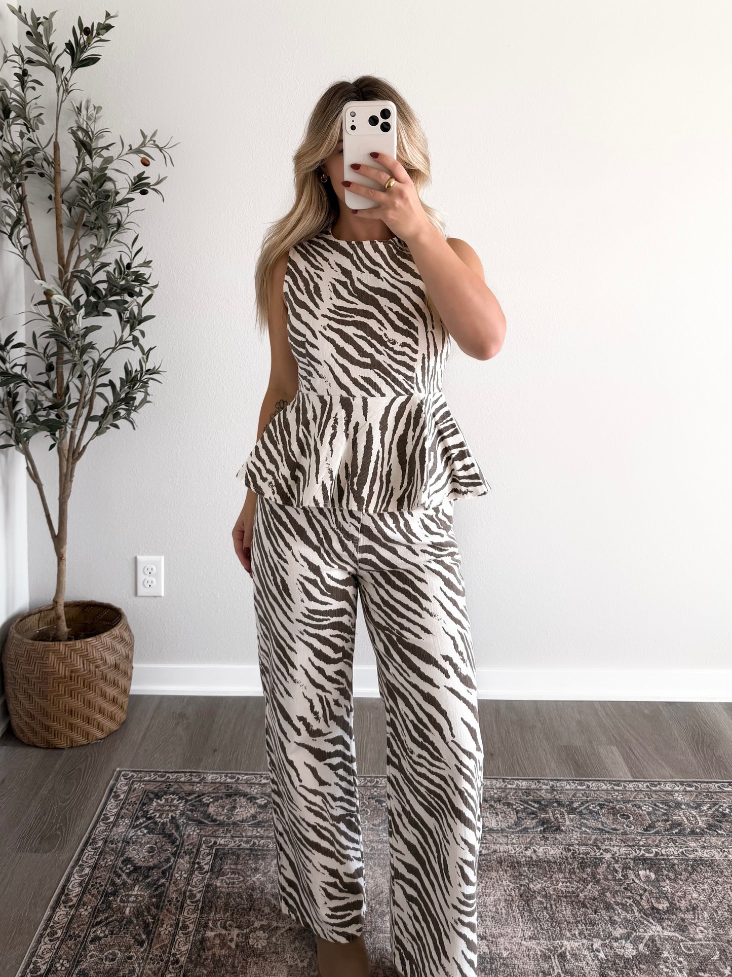 Wild Thing Peplum Top