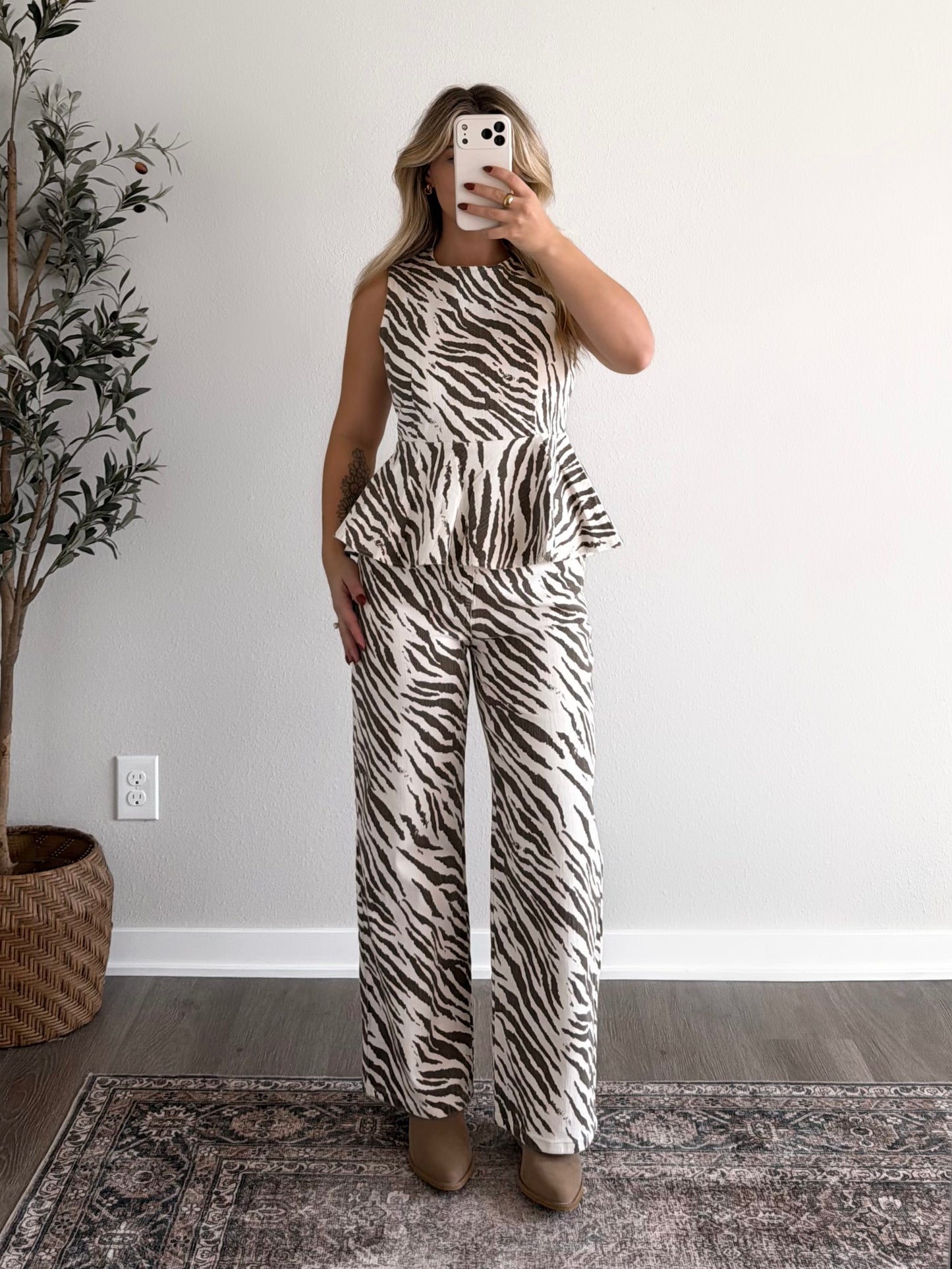 Wild Thing Peplum Top