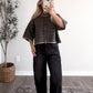Haze Stripe Knit Cardigan