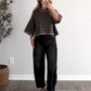 Raven High Rise Barrel Jean