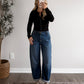 Jovie High Rise Barrel Jean