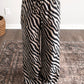 Zebra Era Wide Leg Pants